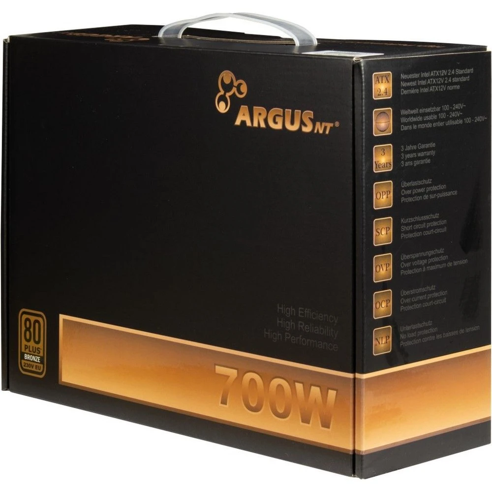 Inter-Tech ArgusNT BPS-700 | 700 Watt Bronze ATX PSU | Power Supply | Voeding - Afbeelding 5