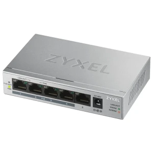 Zyxel GS1005HP | Unmanaged Switch | 5 Poorten | Gigabit Ethernet | PoE | Zilver