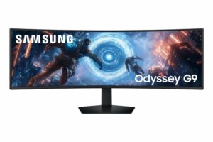 Samsung Odyssey G9 G91F 49" Curved UltraWide Gaming Monitor | 5120x1440 | 144Hz | 1ms | Zwart | Gebruikt (enkele kras)