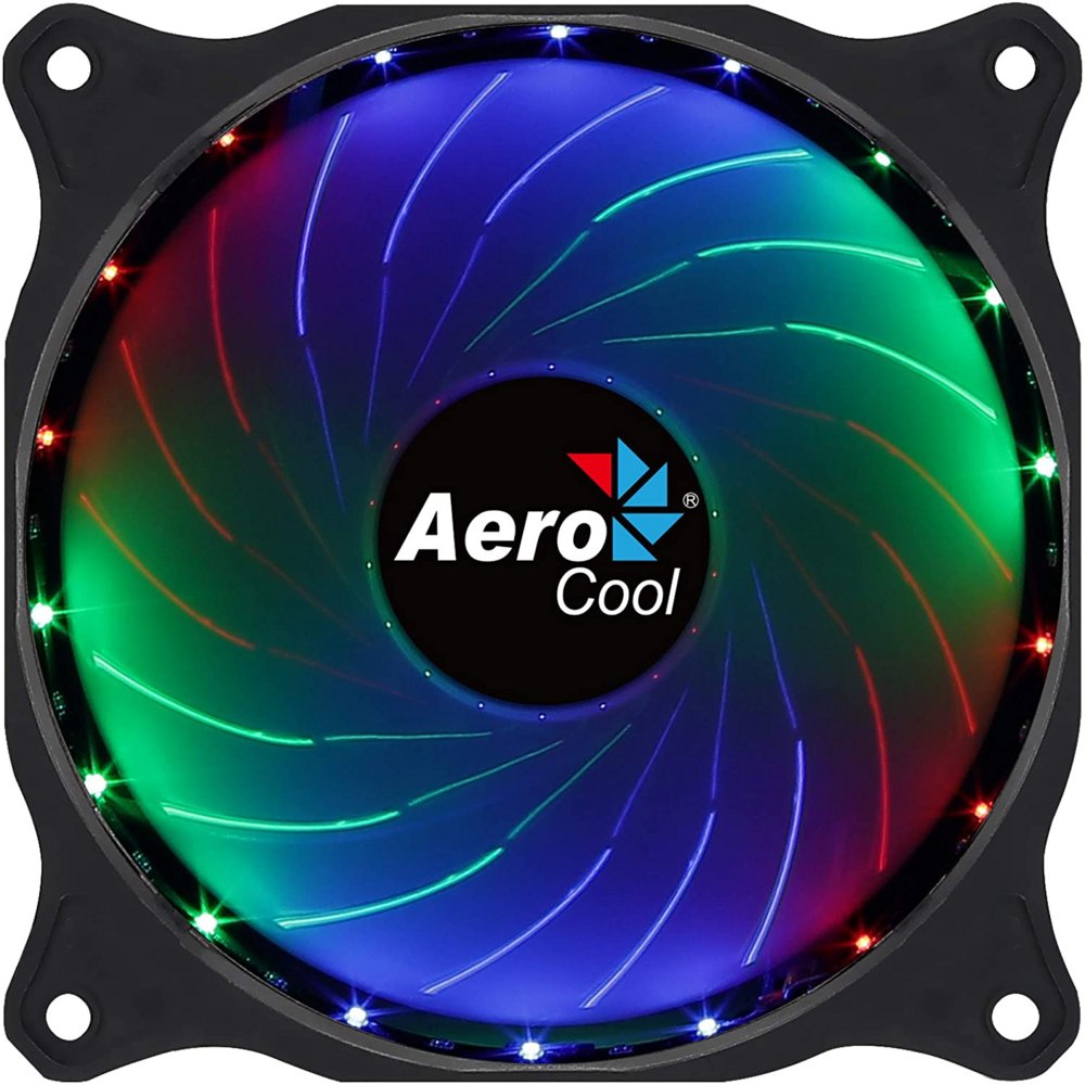 Aerocool Cosmo 12 | 120mm Case Fan | RGB | 23.9 dB | Zwart