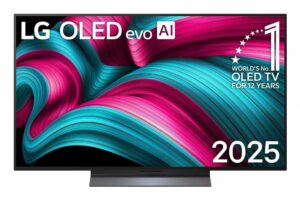LG OLED48C54LA | 48'' OLED evo Smart TV | 4K Ultra HD | 144Hz | WiFi | webOS 25 | Zwart