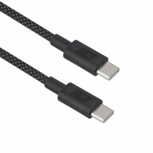 ACT AC3086 | USB 2.0 Kabel | USB-C naar USB-C | 240W | 480Mbps | Zwart | 1 Meter