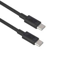 ACT AC3082 | USB 2.0 Kabel | USB-C naar USB-C | 60W | 480Mbps | Zwart | 1 Meter