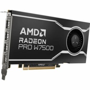 AMD Radeon PRO W7500 | 8GB GDDR6 | PCIe 4.0 x8 | 4x DisplayPort 2.1 | Workstation Videokaart