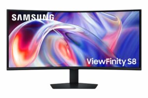 Samsung ViewFinity S8 S85TH | 40" 5K2K | 144Hz | Thunderbolt 5 | Curved Ultrawide Monitor | Zwart