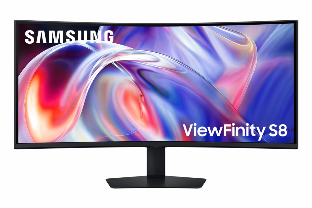 Samsung ViewFinity S8 S85TH | 40" 5K2K | 144Hz | Thunderbolt 5 | Curved Ultrawide Monitor | Zwart
