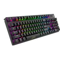 Sharkoon SKILLER SGK20 RGB | Mechanisch Gaming Toetsenbord | QWERTY | Zwart
