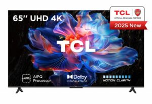 TCL 65V6C | 65" 4K Ultra HD DLED Smart TV | Google TV | Dolby Vision | 60Hz (2025) | OPEN BOX