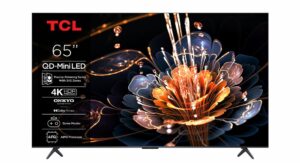 TCL 65C69KS 65" | 4K QD-Mini LED Smart TV | Google TV | Dolby Vision | Zwart