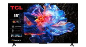 TCL 55P6K 55" | 4K UHD Smart TV | Google TV | HDR10 | Zwart