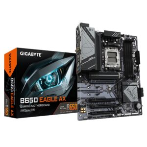GIGABYTE B650 EAGLE AX | AMD B650 | Socket AM5 | 4x DDR5 | Wi-Fi 6E | ATX Moederbord