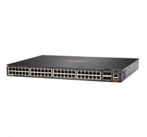 HPE Aruba CX 6200F-48G-PoE+ | 48× Gigabit Ethernet | 4× SFP+ 10GbE | 370 W PoE | Managed Switch | Refurbished