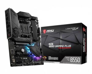 MSI MPG B550 Gaming Plus | Socket AM4 | Intel B550 | 4xDDR4 | ATX | Moederbord | RENEWED