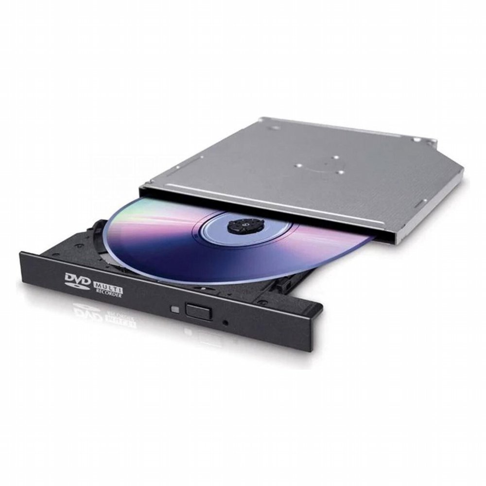 Hitachi-LG GTC2N | Interne Slimline DVD±RW-brander | SATA | 8x | M-DISC | 12,7 mm | Zwart