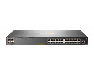 HPE Aruba 2930F | 24x Gigabit PoE+ | 4x SFP+ 10GbE | 370W PoE | Managed Switch (JL255A) | Refurbished