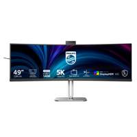 Philips 49B2U5900CH | 49" Dual QHD VA Curved | 75Hz | USB-C 100W | KVM | 5MP Webcam | Ultrawide Monitor